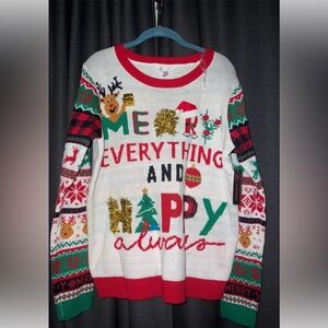 Ugly Christmas sweater!! NWT